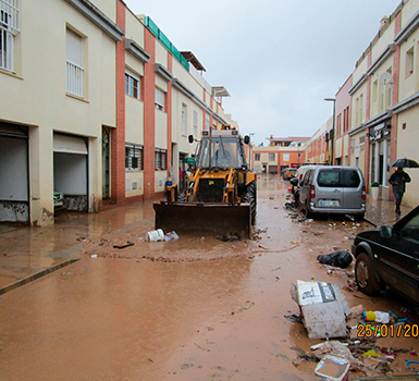 Peritaje inundación residencial